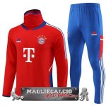 Bayern Monaco Insieme Completo Rosso I Blu Bambino Giacca Lunga Zip 2023-24 Bayern Monaco Insieme Completo Rosso I Blu Bambino Giacca Lunga Zip 2023-24