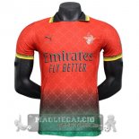 Fourth Giocatori Maglia Calcio AC Milan 2024 2025 Rosso Verde Fourth Giocatori Maglia Calcio AC Milan 2024 2025 Rosso Verde