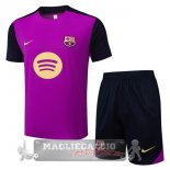 Set Completo Maglia Formazione Barcelona 2025 2026 Purpureo Blu Set Completo Maglia Formazione Barcelona 2025 2026 Purpureo Blu