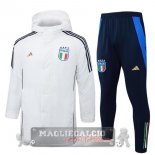 Set Completo Giù Giacca Italia 2025 Bianco Nero Set Completo Giù Giacca Italia 2025 Bianco Nero