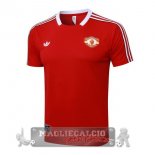 Maglia Formazione Manchester United 2025 2026 Rosso Bianco Maglia Formazione Manchester United 2025 2026 Rosso Bianco
