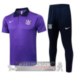 Corinthians Paulista Purpureo Maglia POLO Set Completo 2025 2026 Corinthians Paulista Purpureo Maglia POLO Set Completo 2025 2026