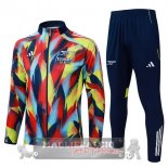 Set Completo Lunga Zip Giacca Arsenal 2025 2026 Giallo Rosso Blu Set Completo Lunga Zip Giacca Arsenal 2025 2026 Giallo Rosso Blu