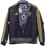 Giacca a vento Arsenal 2025 2026 Nero Grigio Giacca a vento Arsenal 2025 2026 Nero Grigio