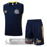 Set Completo Maglia Santos Senza Maniche Formazione 2025 2026 Blu Set Completo Maglia Santos Senza Maniche Formazione 2025 2026 Blu