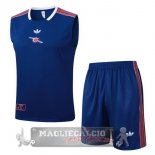 Set Completo Arsenal Maglia Senza Maniche Formazione 2025 2026 Blu Navy Rosso Set Completo Arsenal Maglia Senza Maniche Formazione 2025 2026 Blu Navy Rosso