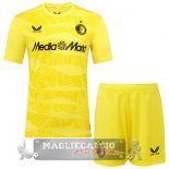 Portiere Set Completo Uomo Maglia Feyenoord Rotterdam 2025 2026 Giallo Portiere Set Completo Uomo Maglia Feyenoord Rotterdam 2025 2026 Giallo