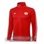 Lunga Zip Giacca Manchester United 2025 2026 Rosso Giallo Lunga Zip Giacca Manchester United 2025 2026 Rosso Giallo