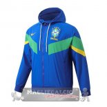 Giacca a vento Brasilee 2024 Blu Verde Giacca a vento Brasilee 2024 Blu Verde
