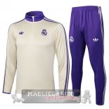 Set Completo Felpa Allenamento Formazione Bambino Real Madrid 2025 2026 Giallo Purpureo Set Completo Felpa Allenamento Formazione Bambino Real Madrid 2025 2026 Giallo Purpureo