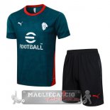 Formazione Set Completo AC Milan 2025 2026 Verde I Nero Formazione Set Completo AC Milan 2025 2026 Verde I Nero