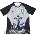 Thailandia Speciale Maglia Brasile 2026 Nero Grigio Blu Thailandia Speciale Maglia Brasile 2026 Nero Grigio Blu