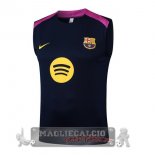 Maglia Formazione Senza Maniche Barcelona 2025 2026 Blu Navy Purpureo Maglia Formazione Senza Maniche Barcelona 2025 2026 Blu Navy Purpureo