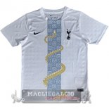 Thailandia Speciale Maglia Tottenham Hotspur 2025 2026 Bianco Giallo Thailandia Speciale Maglia Tottenham Hotspur 2025 2026 Bianco Giallo