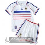 Away Set Completo Maglia Bambino Francia Retro 1998 Away Set Completo Maglia Bambino Francia Retro 1998