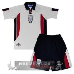 Inghilterra Set Completo Bambino Retro Maglia Calcio Home Coppa del mondo 2022 Inghilterra Set Completo Bambino Retro Maglia Calcio Home Coppa del mondo 2022