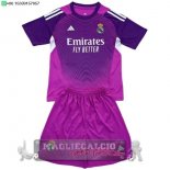 Portiere Set Completo Uomo Real Madrid 2025 2026 Purpureo Portiere Set Completo Uomo Real Madrid 2025 2026 Purpureo