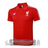 Liverpool Rosso Bianco Maglia POLO 2025 2026 Liverpool Rosso Bianco Maglia POLO 2025 2026