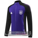 Lunga Zip Giacca Germania 2025 Purpureo Nero Lunga Zip Giacca Germania 2025 Purpureo Nero