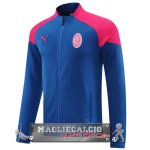 Giacca Lunga Zip AC Milan 2024-25 Azul Rosa Giacca Lunga Zip AC Milan 2024-25 Azul Rosa