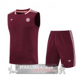 Set Completo Formazione Senza Maniche Maglia Bayern Monaco 2025 2026 Rosso Set Completo Formazione Senza Maniche Maglia Bayern Monaco 2025 2026 Rosso