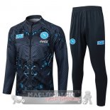 Set Completo Lunga Zip Giacca Napoli 2025 2026 Grigio Nero Set Completo Lunga Zip Giacca Napoli 2025 2026 Grigio Nero