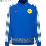 Thailandia speciale Maglia Calcio Manica lunga Leeds United 2024 2025 Blu Thailandia speciale Maglia Calcio Manica lunga Leeds United 2024 2025 Blu
