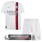 AC Milan Set Completo Bambino Maglia Calcio Away 2023-24 AC Milan Set Completo Bambino Maglia Calcio Away 2023-24