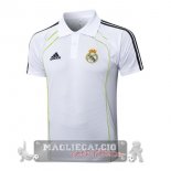 Real Madrid Bianco Verde Maglia POLO 2025 2026 Real Madrid Bianco Verde Maglia POLO 2025 2026