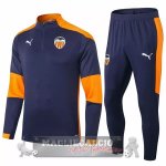 Valencia Insieme Completo Blu Arancione Giacca 2020-21 Valencia Insieme Completo Blu Arancione Giacca 2020-21