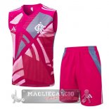 Set Completo Maglia Flamengo Senza Maniche Formazione 2025 2026 Rosa Set Completo Maglia Flamengo Senza Maniche Formazione 2025 2026 Rosa