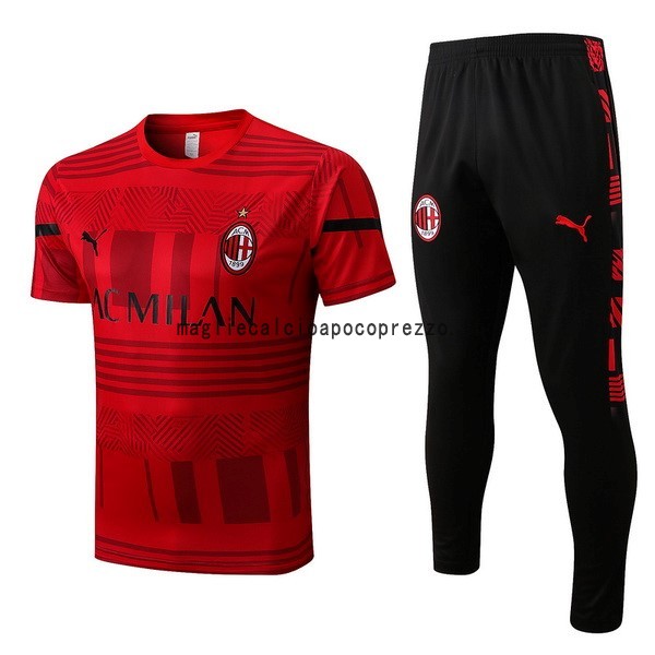 Formazione Set Completo AC Milan 2022 2023 Rosso I Nero