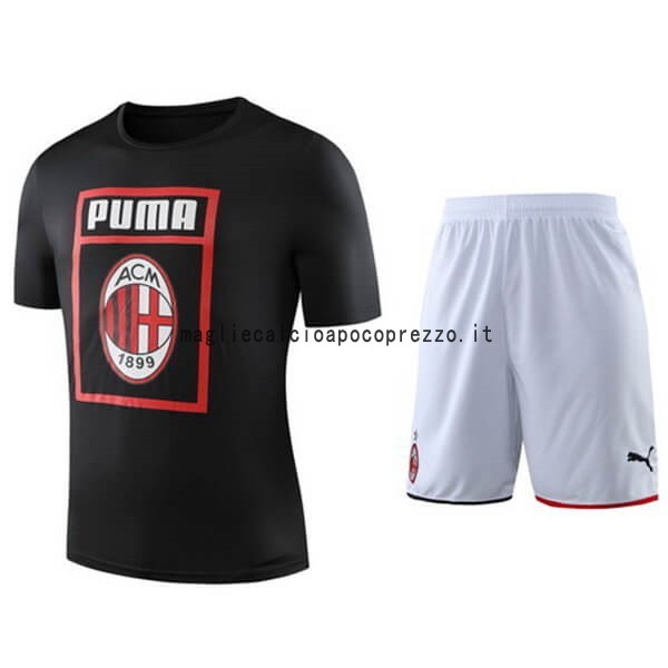 Formazione Set Completo AC Milan 2019 2020 Nero Bianco