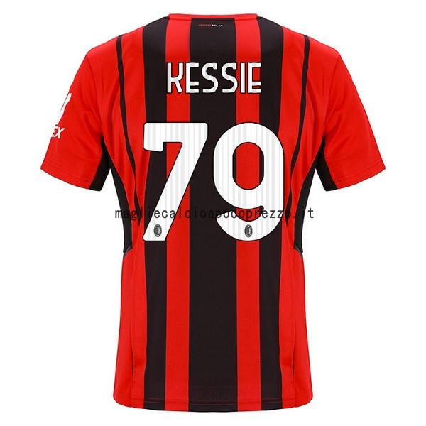 NO.79 Kessie Prima Maglia AC Milan 2021 2022 Rosso