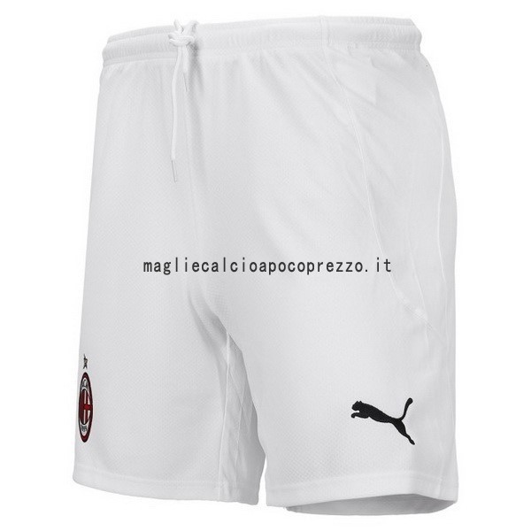 Prima Pantaloni AC Milan 2020 2021 Bianco
