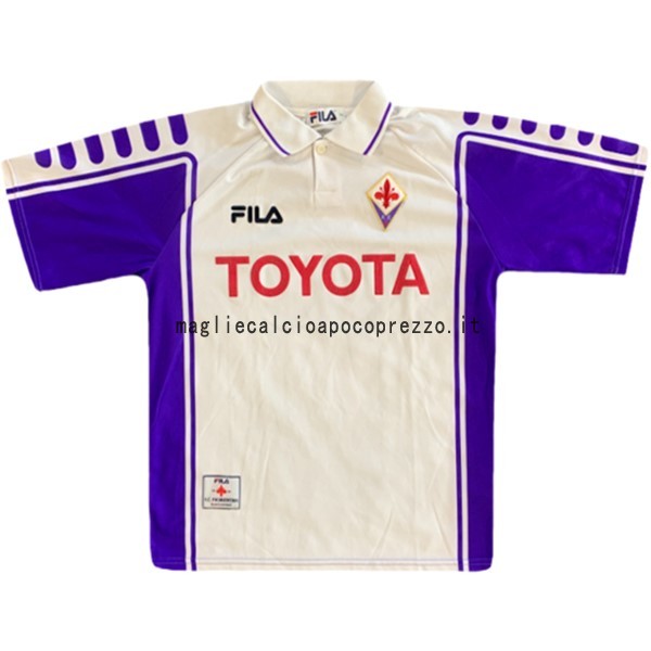 Seconda Maglia Fiorentina Retro 1999 2000 Bianco