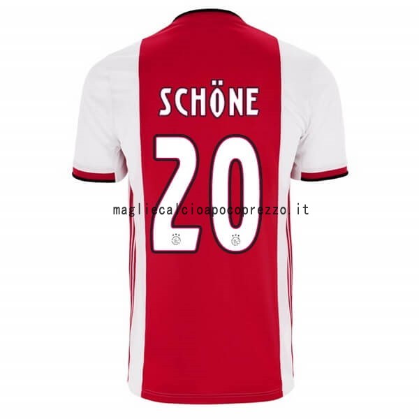 NO.20 Schone Prima Maglia Ajax 2019 2020 Rosso