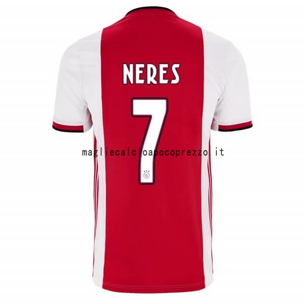 NO.7 Van Neres Prima Maglia Ajax 2019 2020 Rosso