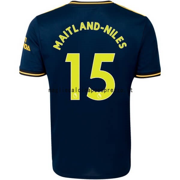 NO.15 Maitland Niles Terza Maglia Arsenal 2019 2020 Blu