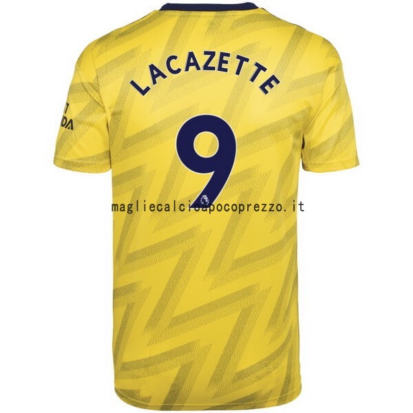 NO.9 Lacazette Seconda Maglia Arsenal 2019 2020 Giallo
