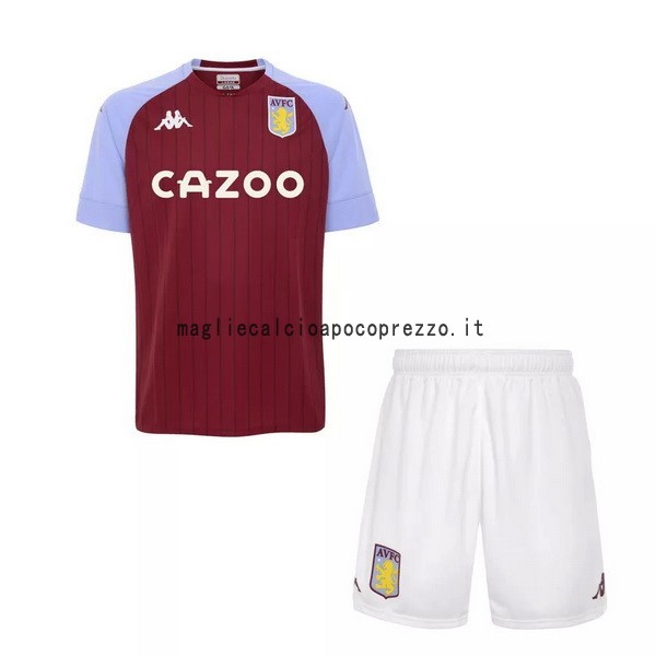 Prima Conjunto De Bambino Aston Villa 2020 2021 Rosso