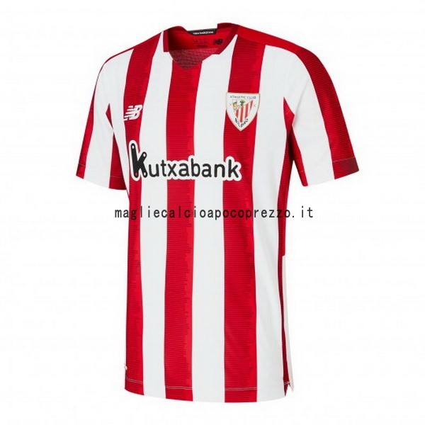 Prima Maglia Athletic Bilbao 2020 2021 Rosso Bianco