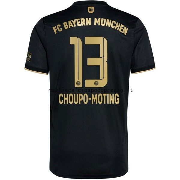 NO.13 Choupo Moting Seconda Maglia Bayern München 2021 2022 Nero
