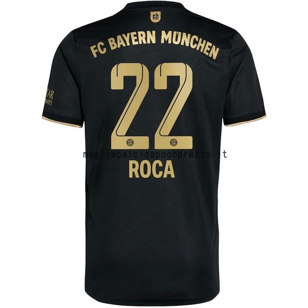 NO.22 Roca Seconda Maglia Bayern München 2021 2022 Nero