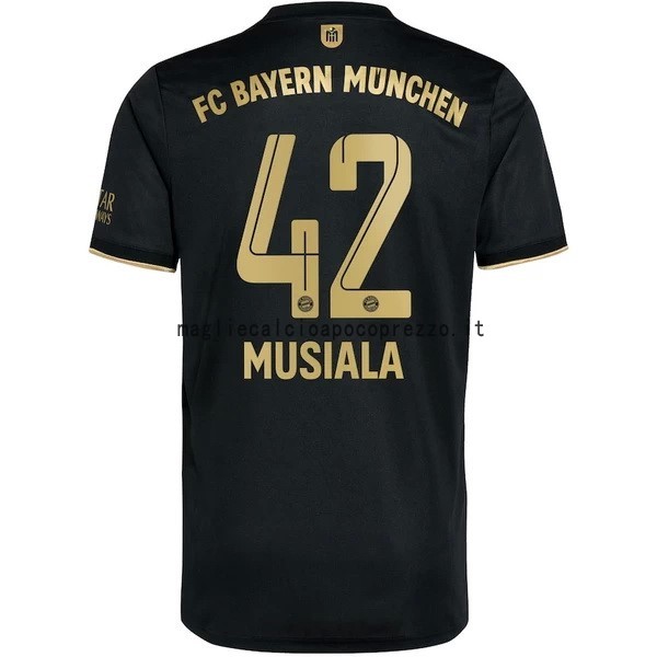 NO.42 Musiala Seconda Maglia Bayern München 2021 2022 Nero