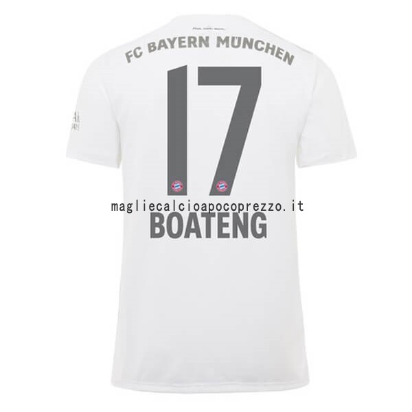 NO.17 Boateng Seconda Maglia Bayern München 2019 2020 Bianco