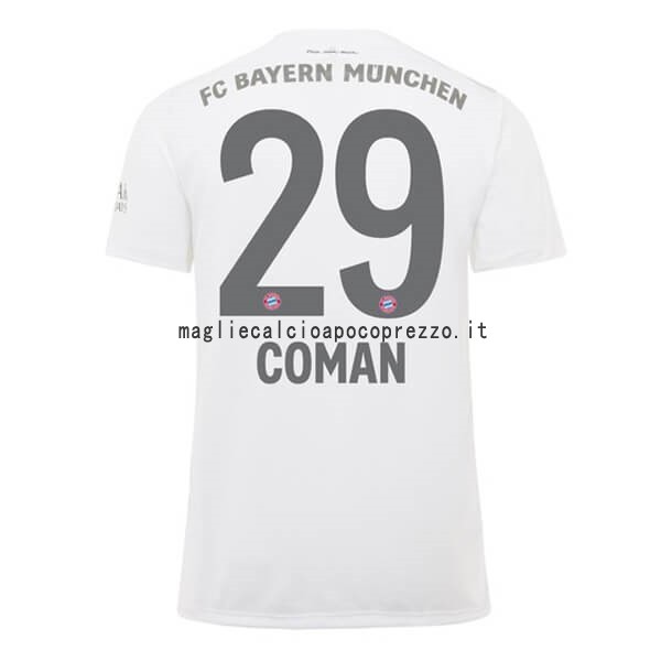 NO.29 Coman Seconda Maglia Bayern München 2019 2020 Bianco