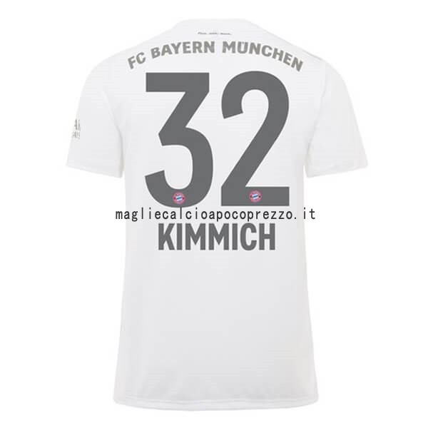NO.32 Kimmich Seconda Maglia Bayern München 2019 2020 Bianco