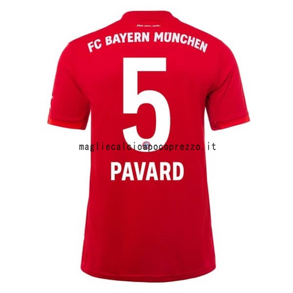 NO.5 Pavard Prima Maglia Bayern München 2019 2020 Rosso