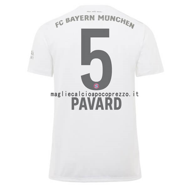 NO.5 Pavard Seconda Maglia Bayern München 2019 2020 Bianco